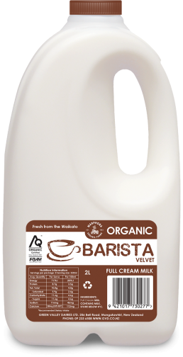 Barista Velvet Organic Milk